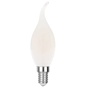 LAMPADINA LED FILAMENTO SOFFIO DI VENTO BIANCO E14 4W 400LM 4000K 300° 35X120mm 15000h CRI80