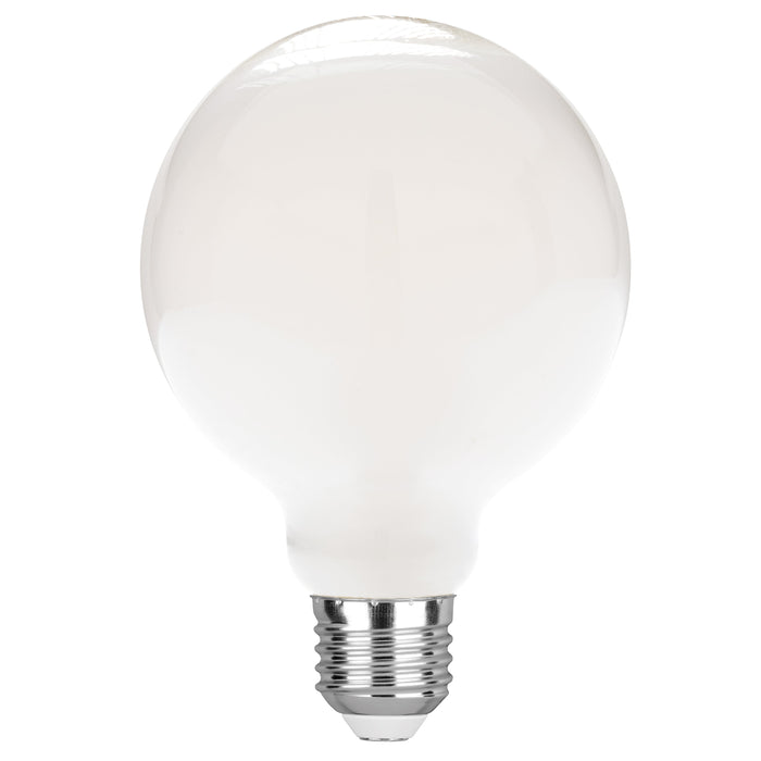 LAMPADINA LED FILAMENTO GLOBO BIANCO E27 8W 950LM 2700K 300° 95X135mm 15000h CRI80