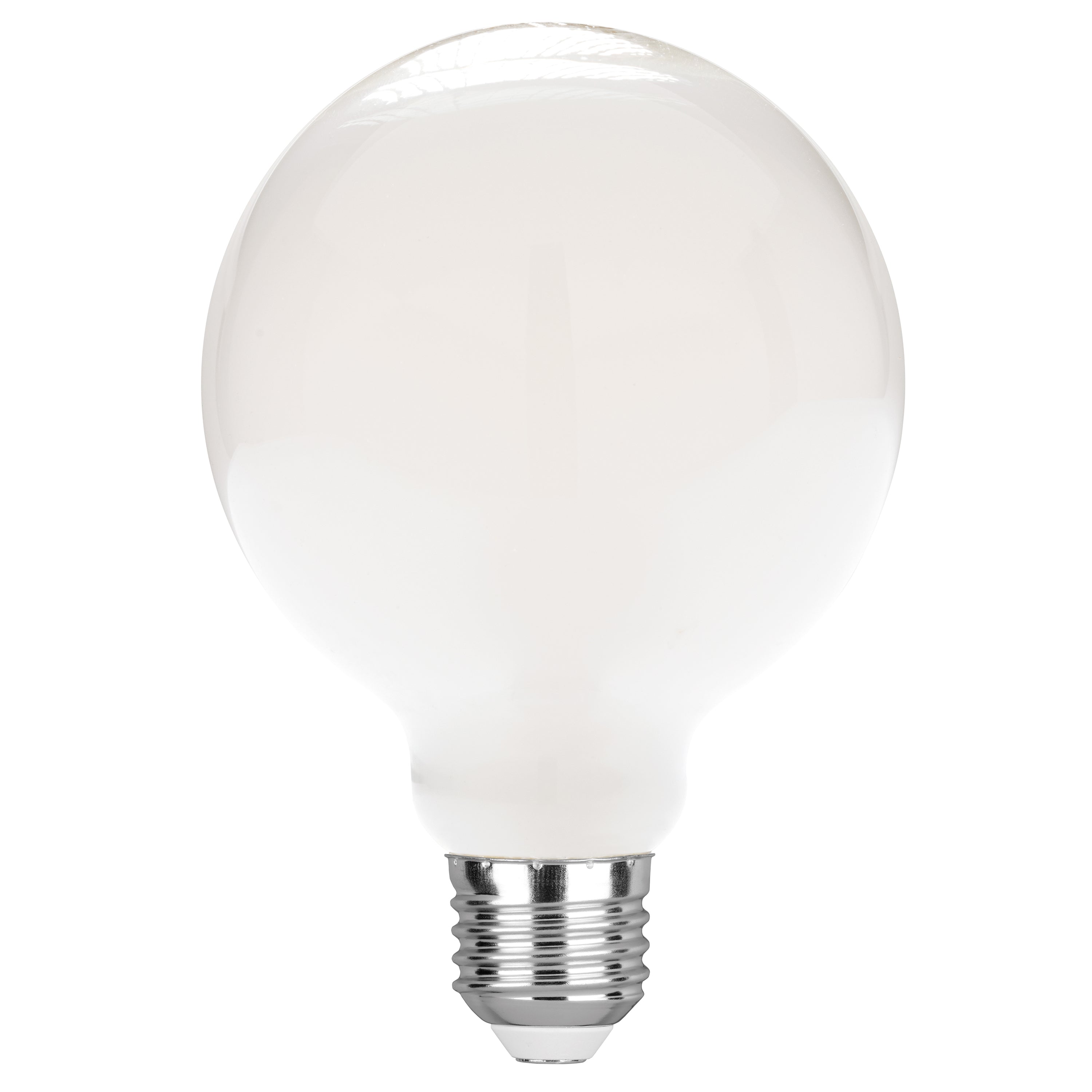 Lampadina LED E27 a filamento globo 95 mm. 8W 5000K (luce fredda)