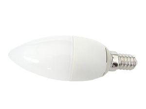 Lampada A Led E14 C37 6W Bianco Caldo Forma Goccia Oliva Candela 240 Gradi 220V SKU-171