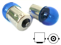 Lampada Alogena G18 BA15S R5W 12V 5W Luci Posizione Colore Azzurro