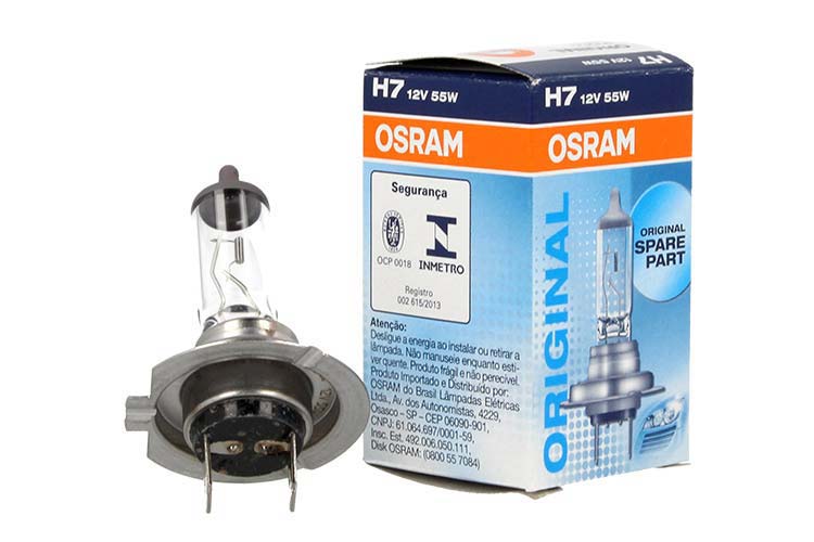 Lampada H7 12V 55W PX26d Osram Originale UV Filter 64210 Per Auto Moto Made In Germany