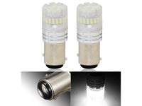 Lampada Led 1157 BAY15D P21/5W Canbus Bianco 12V No Errore IP67 Illuminazione 360 Gradi