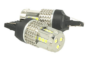 Lampada Led 7740 T20 W21W 12V 45W No Polarita Bianco Super Potente Lancia Ypsilon Iveco Daily VW Touran Audi Q3