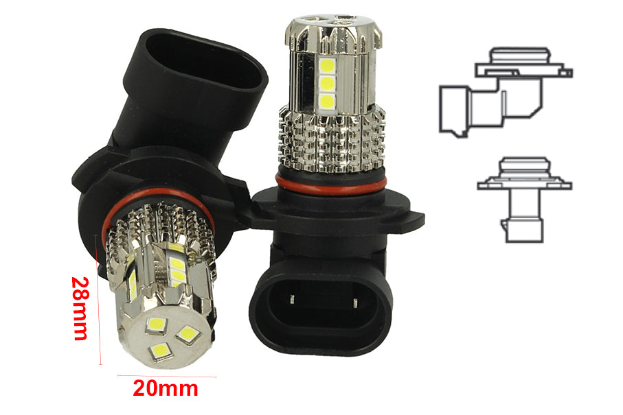 Lampada Led 9006 HB4 12V 45W Bianco Super Luminoso 1000 Lumens