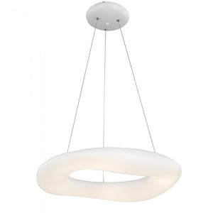 Lampada Led A Sospensione Moderno Circolare CCT Diametro 600mm 38W Dimmerabile Telecomando 3 In 1 SKU-3959