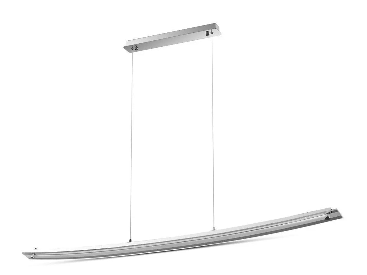 Lampada Led A Sospensione Moderno Designer Bend 18W Con Vetro Lungehzza 985mm 4000K SKU-3898