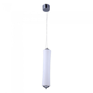 Lampada Led A Sospensione Moderno Forma Canna Bamboo Verticale D125X490mm 18W 3000K Dimmerabile Triac Dimmer SKU-3980