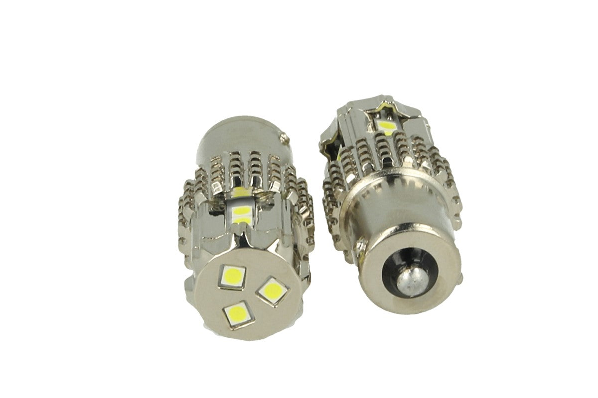 Lampada Led BA15S 1156 P21W 12V 45W Canbus Luci Diurne Audi Q7 A3 A6 Fiat 500X Renault Megane 3