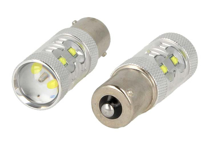 Lampada Led BA15S 1156 P21W 50W 12V 24V Canbus Luci Diurne Audi Q7 A3 A6 Fiat 500X Renault Megane 3