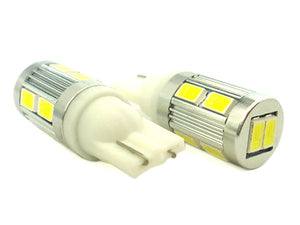 Lampada Led Canbus T10 W5W 12V T15 W16W 10 Smd 5730 No Errore No Polarita Luci Posizione Super Bianco e Potente