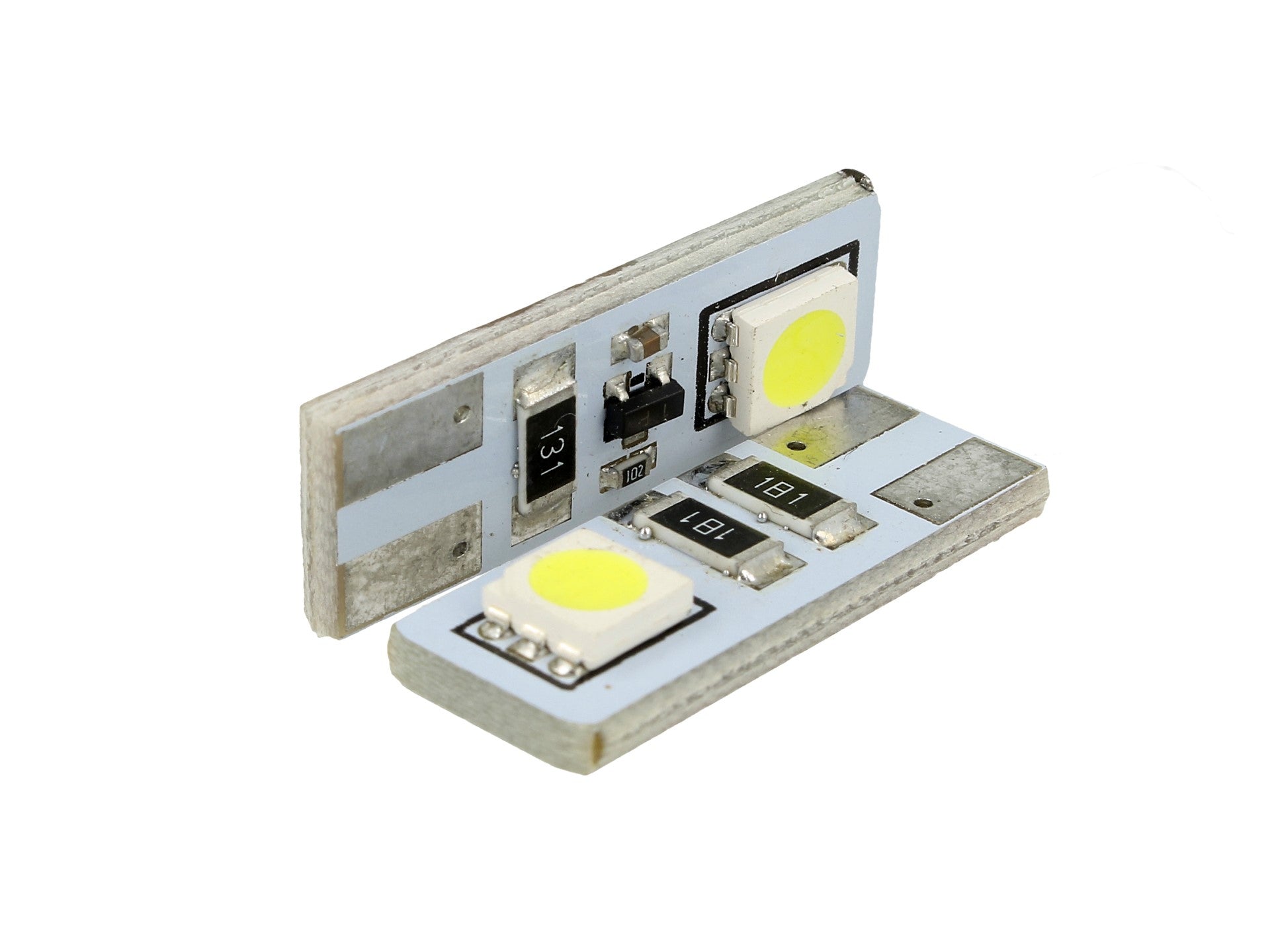 Lampada Led Canbus T10 W5W 2 Smd Bianco No Polarita No Errore Check Luci 12V