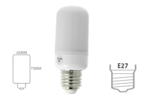 Lampada Led E27 DC 24V AC/DC 12V 8W Bianco Caldo Forma Mais Pannocchia