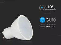 Lampada Led GU10 5W 400LM 220V 110 Gradi Freddo 6400K Diffusore Opale SKU-211687