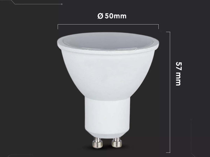 Lampada Led GU10 5W 400LM 220V 110 Gradi Freddo 6400K Diffusore Opale SKU-211687