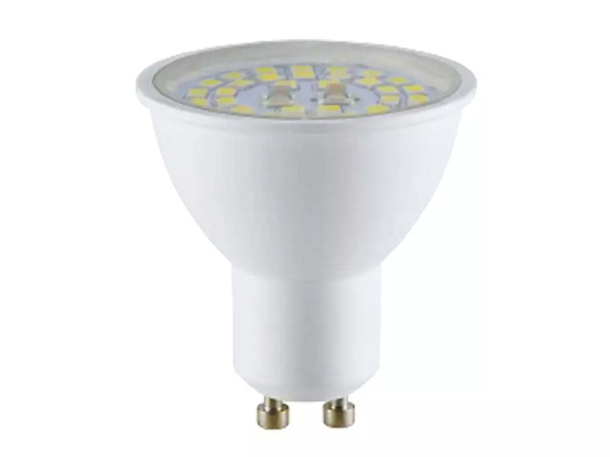 Lampada Led GU10 5W 800LM 220V 110 Gradi Caldo 3000K 160LM/W Massimo Risparmio SKU-2837