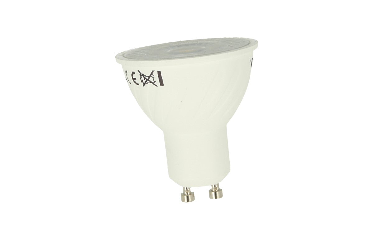 Lampada Led GU10 7W=60W 220V 38 Gradi Bianco Caldo 3000K Chip Samsung Garanzia 5 Anni Angolo Stretto SKU-21165