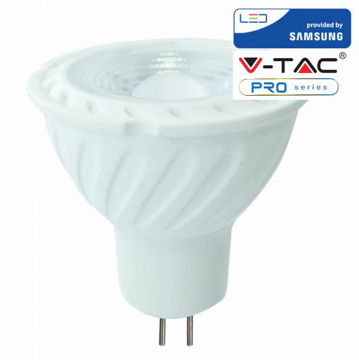 Lampada Led MR16 6,5W 12V 110 Gradi  Bianco Freddo 6400K Con Chip Samsung SKU-206