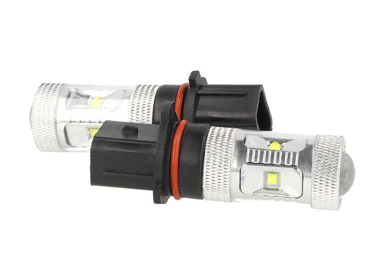 Lampada Led PSX26W H28W Canbus 50W 12V Bianco Per Luci Diurne Fendinebbia Frecce Audi A4 B8 Q5 Skoda 10 Led Cree Da 5W