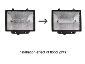 Lampada Led R7S 118mm 15W 1800lm Bianco Caldo 3000K Diametro 28mm 360 Gradi