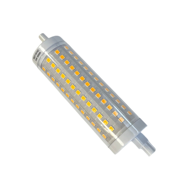 Lampada Led R7S 118mm 15W 1800lm Bianco Caldo 3000K Diametro 28mm 360 Gradi