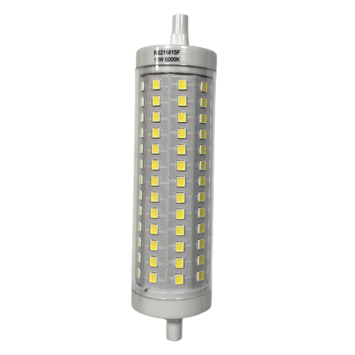 Lampada Led R7S 118mm 15W 1800lm Bianco Freddo 6000K Diametro 28mm 360 Gradi