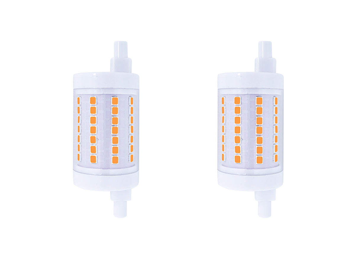 Lampada Led R7S 78mm 9W 1020lm Bianco Freddo 6000K Diametro 28mm 360 Gradi