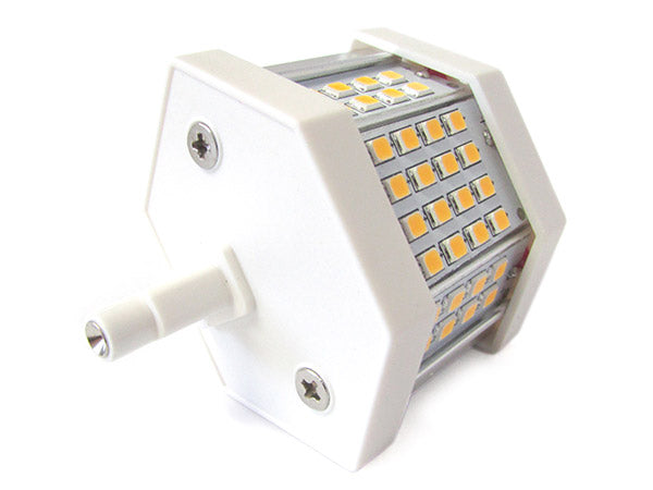 Lampada Led R7S Lineare 78mm 8W=80W 32 Smd 2835 Bianco Caldo