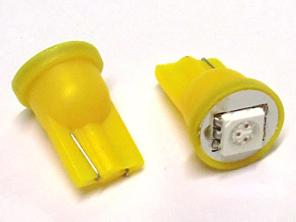 Lampada Led T10 W5W 1 Smd Arancione Frecce Laterale 12V