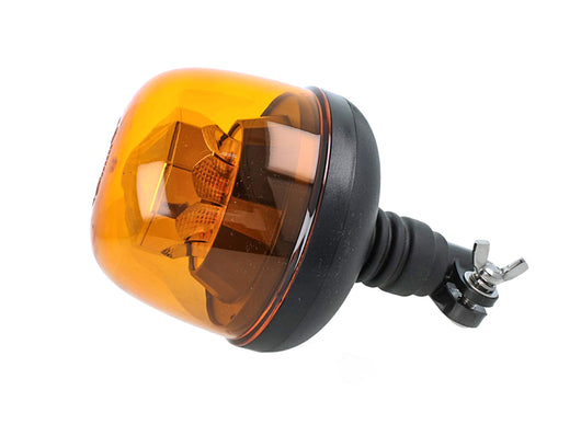 Lampada Luce Lampeggiante Led Rotante Strobo Arancione Magnetico 12V 24V Segnalazione Emergenza Per Auto Trattore Omologato E9