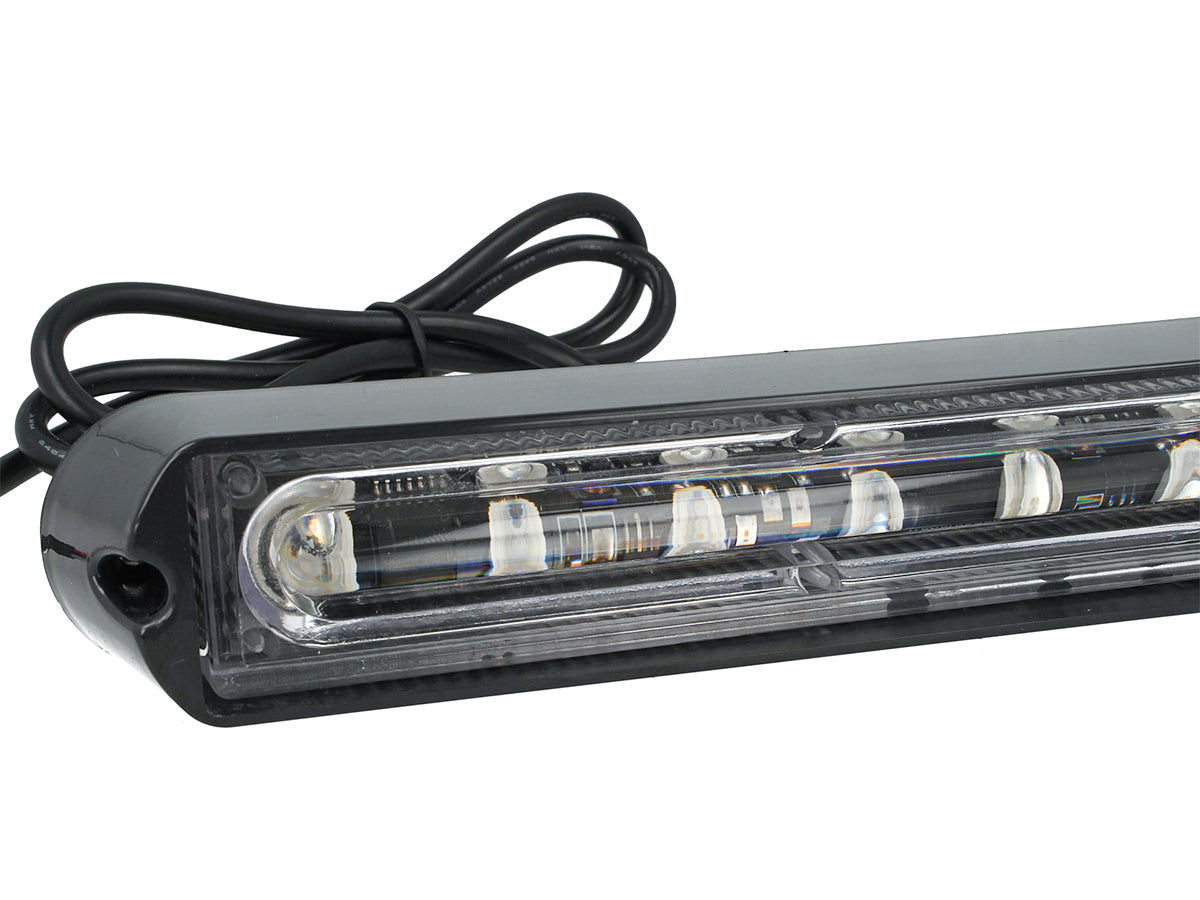 Lampada Luce Lampeggiante Led Strobo Arancione 12V 24V 6W Smd 3535 Segnalazione Emergenza Per Auto Trattore IP65