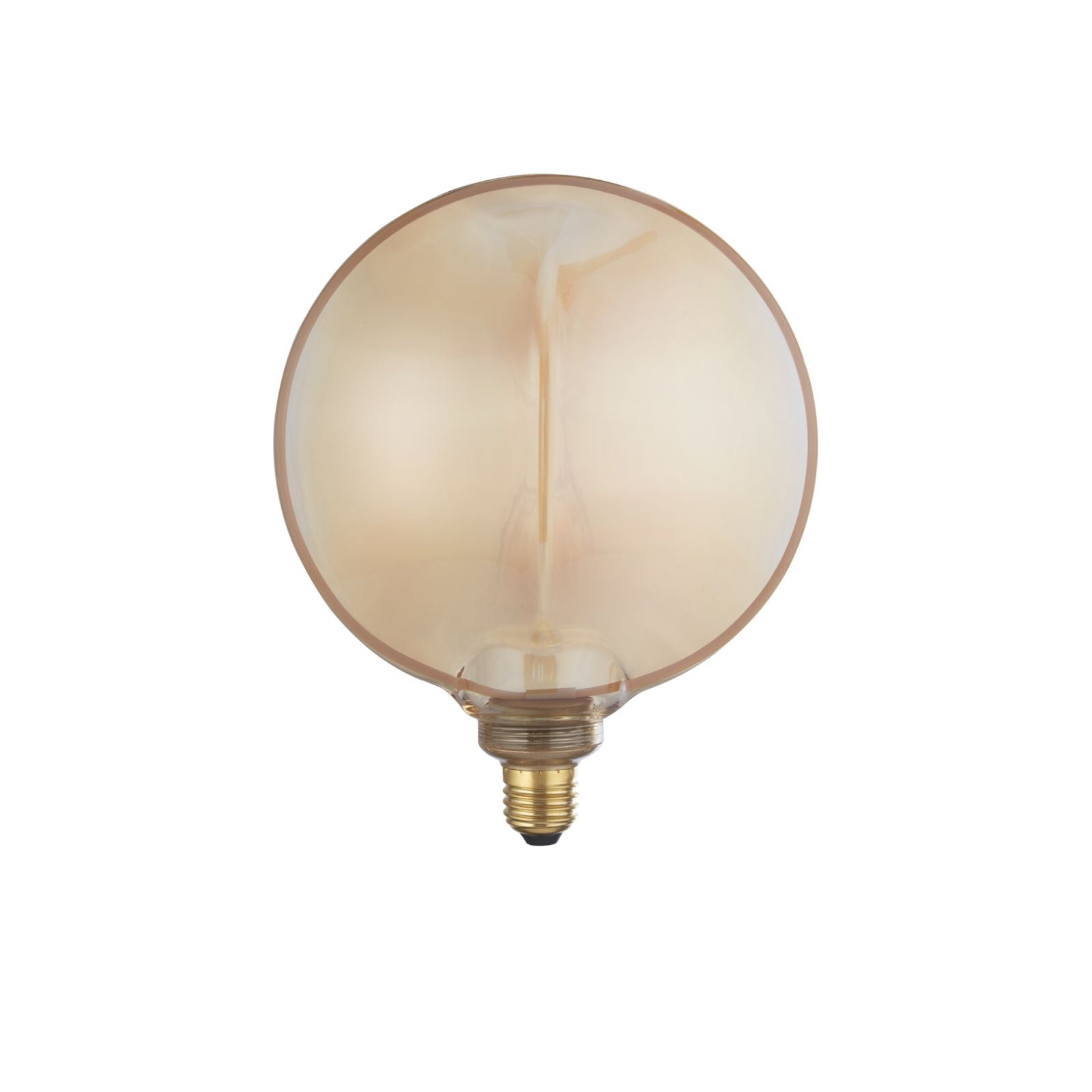 Lampada decorativa - Vetro ambra, 4W, 1800K, 190Lm