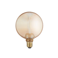 Lampada decorativa - Vetro ambra, 4W, 1800K, 190Lm