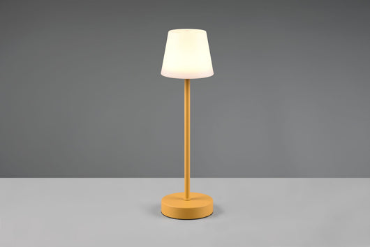 Lampada esterno Martinez ricaricabile gialla R54086183