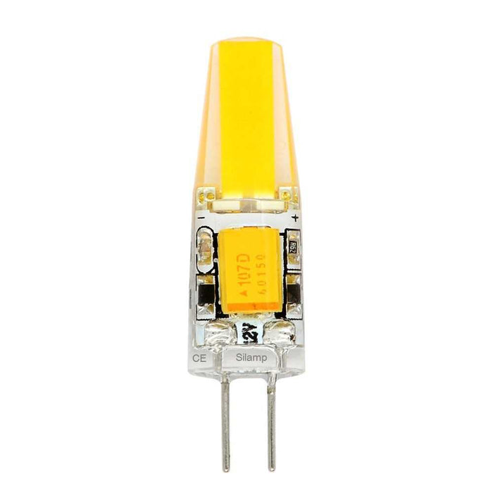 Lampadina Faretto Led G4 Cob 2w Luce Calda 3000k 12v AC DC 200lm