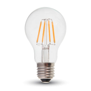 V-TAC VT-1885 Lampadina LED E27 4W A60 Filamento 2700K