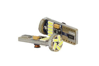 Lampadina Led Canbus T10 W5W 15 Smd 4014 Arancione Amber No Errore Check Luci 12V Senza Polarita Per Frecce Laterale