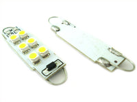 Lampadina Siluro Led 12V T11 Particolare Con Gancio 38mm 6 smd 3528