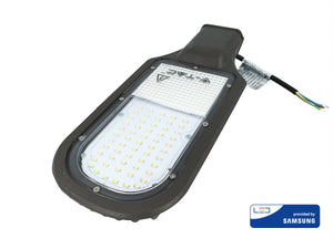 Lampione Stradale Led 100W Chip Samsung Freddo 6400K Street Lamp Per Strada Giardino Villa SKU-21536