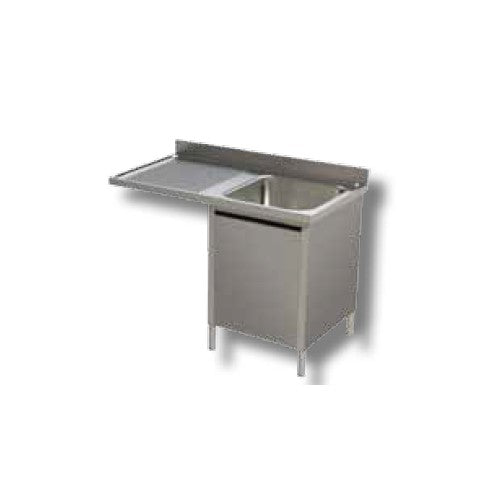 Lavello 120x70x85 acciaio inox 304 armadiato vano lavastoviglie cucina RS5943