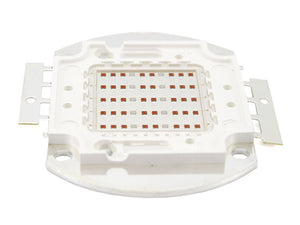 Led Cob 50W Coltivazione Piante e Fiori Grow Led Chip 1750mA DC 22-25V Spettro 440nm-660nm Per Fiorai Agricoltori