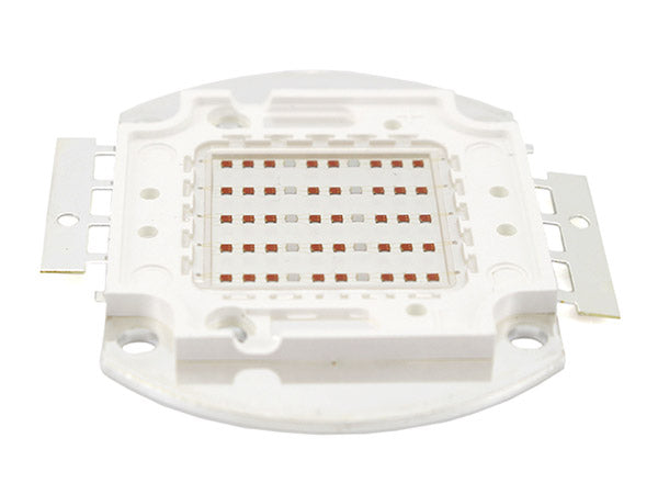 Led Cob 50W Coltivazione Piante e Fiori Grow Led Chip 1750mA DC 22-25V Spettro 440nm-660nm Per Fiorai Agricoltori