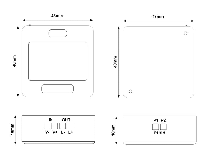 Led Dimmer Con Pulsante Memoria 12V 24V 6A WiFi Smart Per Striscia Led Compatibile Con Alexa Google Home