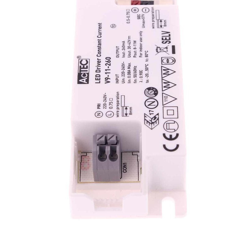 Led Driver CC Corrente Costante 260mA 30V-42VDC Per Alimentare Led Max 11W