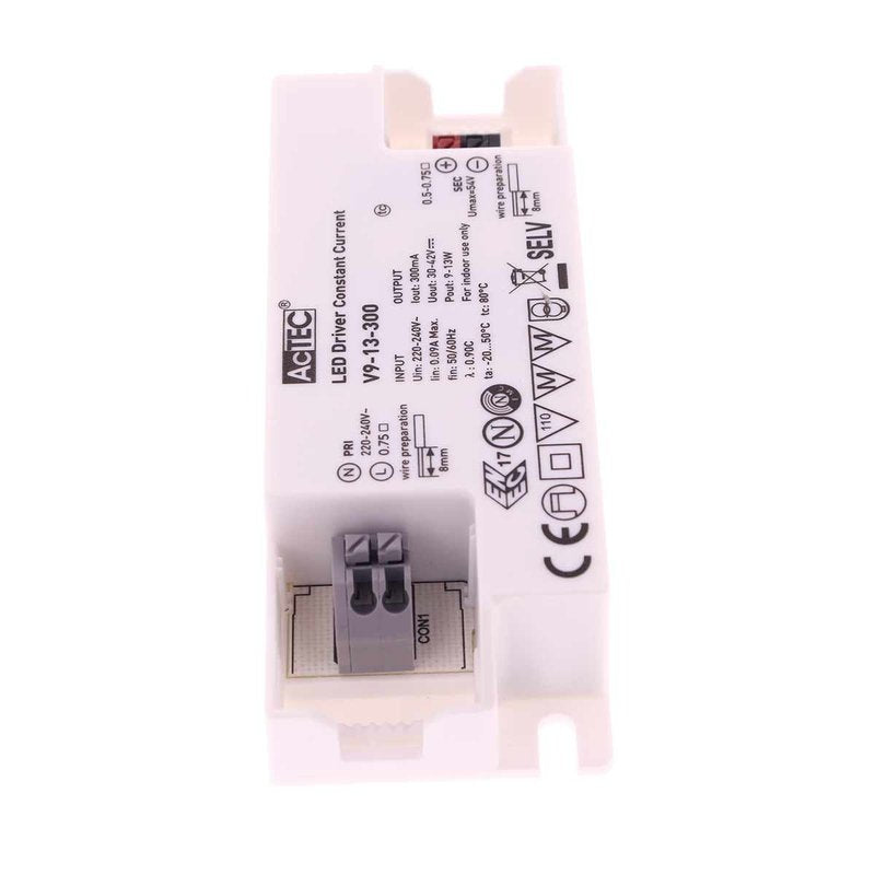 Led Driver CC Corrente Costante 300mA 30V-42VDC Per Alimentare Led Max 13W