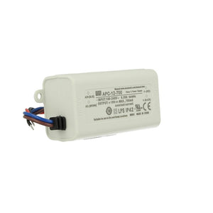 Led Driver CC MeanWell APC-12-700 Trasformatore 700mA 9V-18V DC 12W Corrente Costante IP42