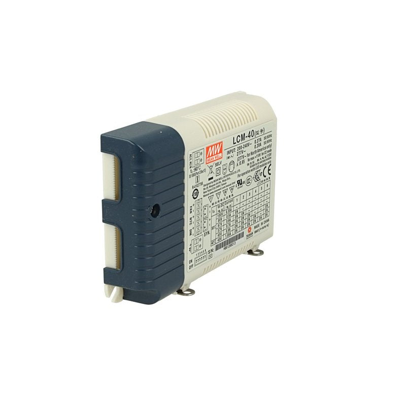 Led Driver CC Meanwell LCM-40 Dimmerabile 0-10V 10V PWM Corrente Costante Selezionabile 350/500/600/700/900/1050mA