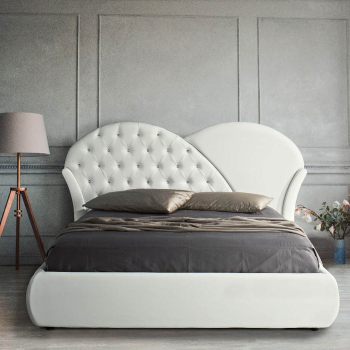 Letto Marubi bianco contenitore