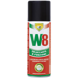 Lubrificante sbloccante 8 funzioni W8 spray 400 ml. biodegradabile