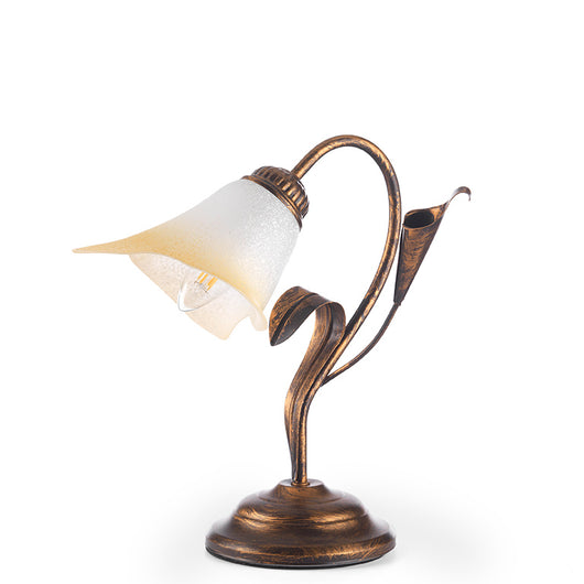 4722/Lb - Lampada Da Tavolo Lucrezia Bronzo